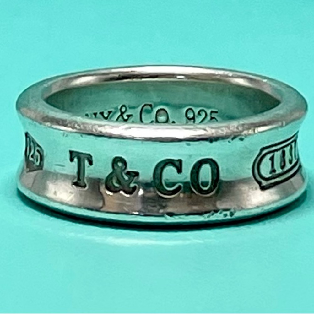 Tiffany & Co. vintage 1837 ring in silver